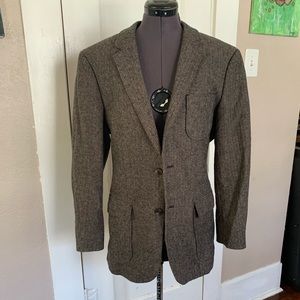 Slim fit button up blazer